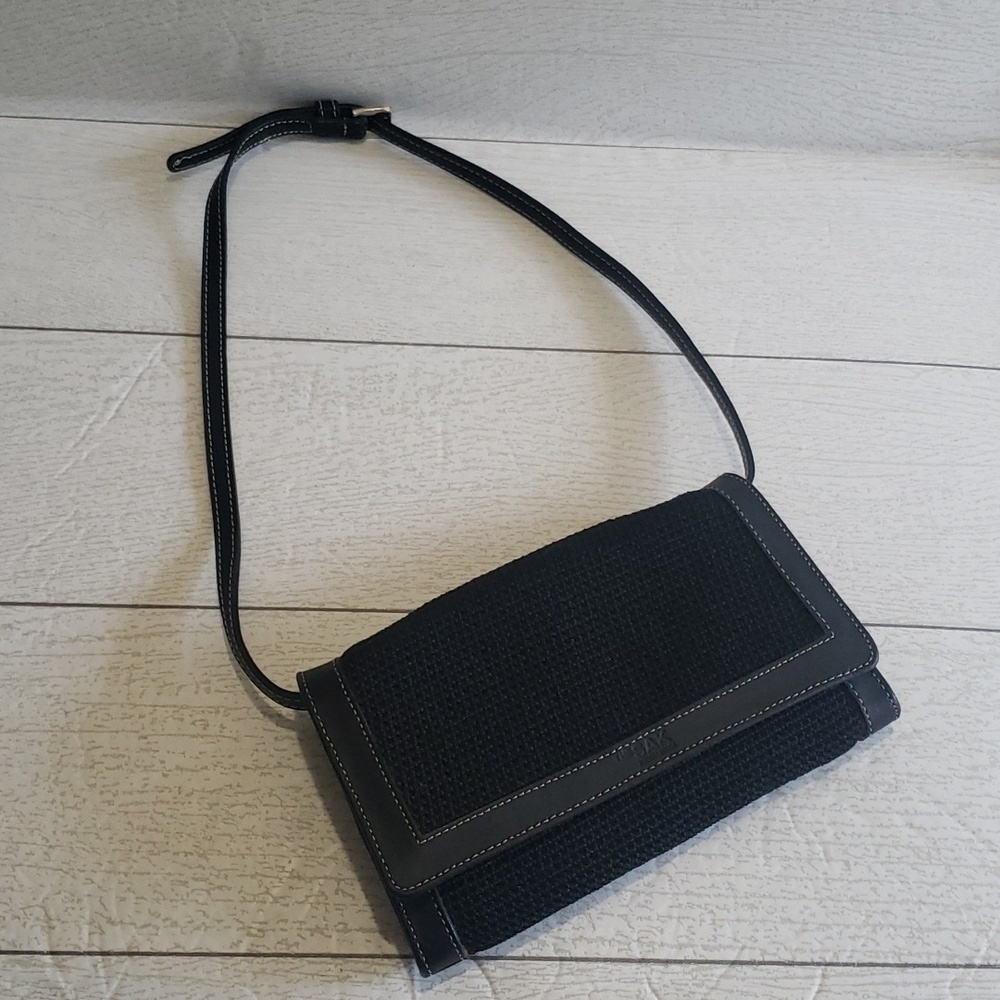 The Sak black wallet convertible shoulder bag